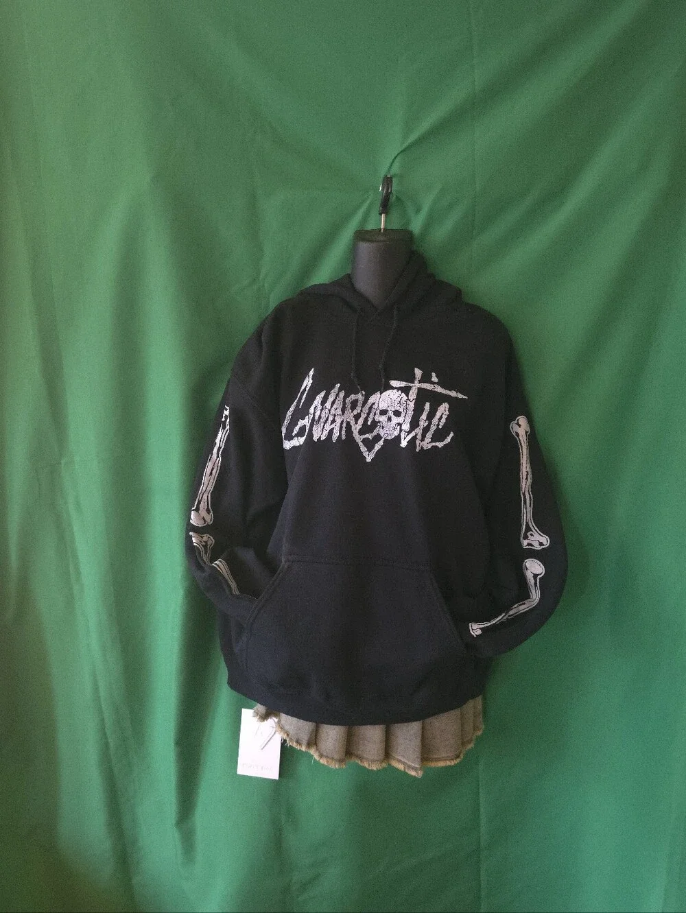 Black Graphic Skull Hottie Gnarcotic Brand Unisex New With Out Tag